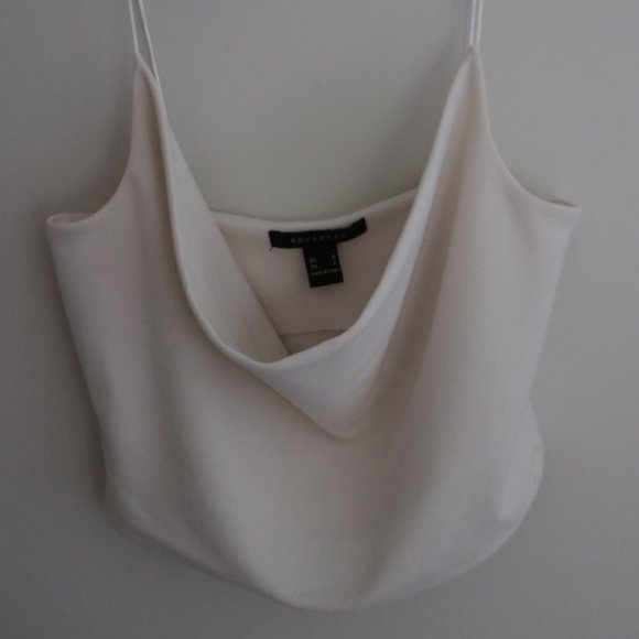 White Crop Top - Picture 1 of 3